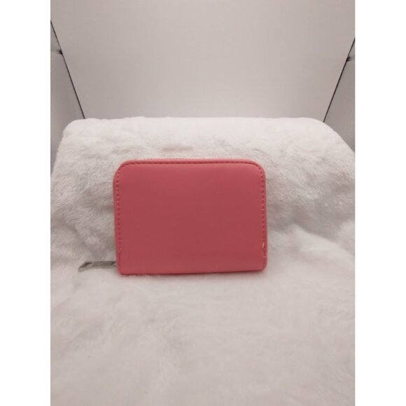A New Day Pink Faux Leather Wallet With Zip Closure - Picture 1 of 6